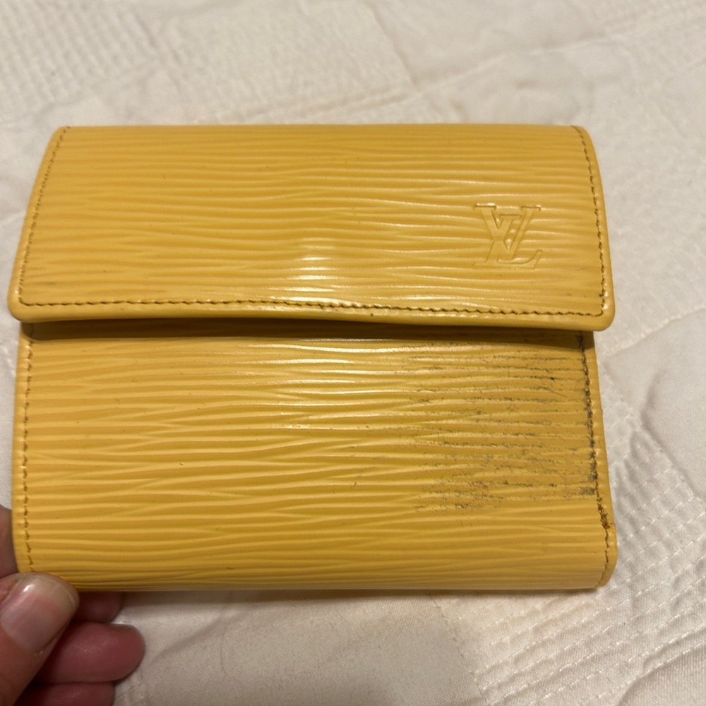 Louis Vuitton Mustard Yellow Wallet